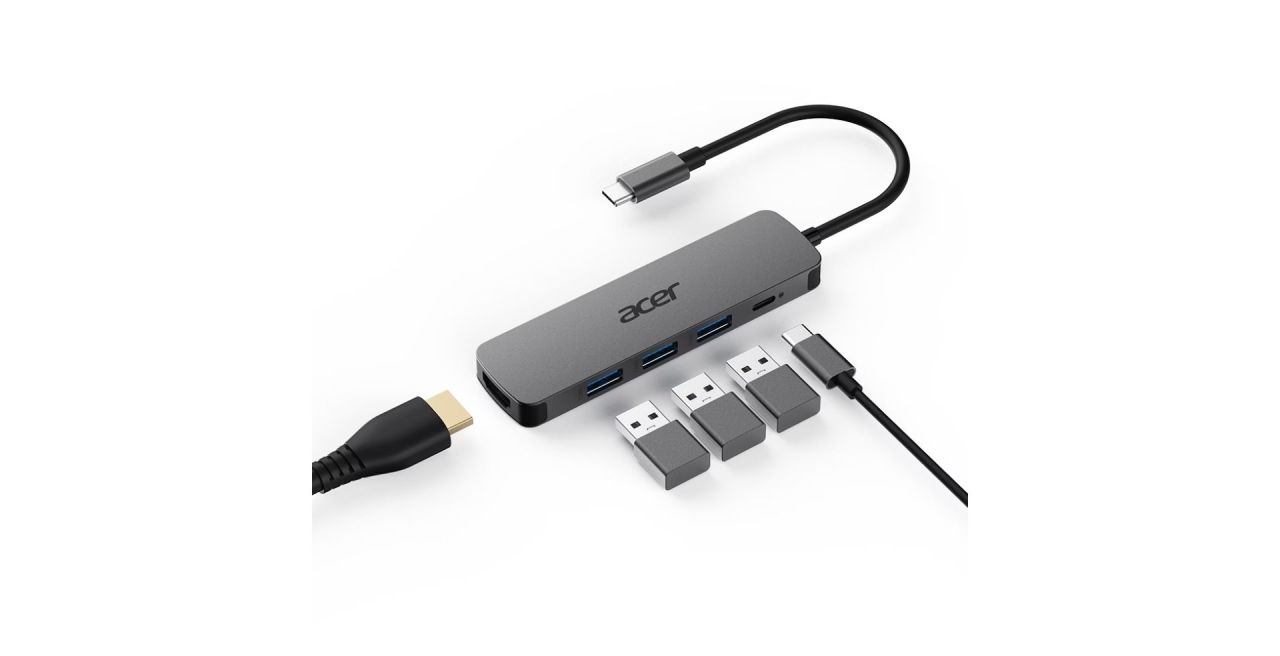 Acer 5-in-1 Type-C Dongle Acer 5-in-1 Type-C Dongle