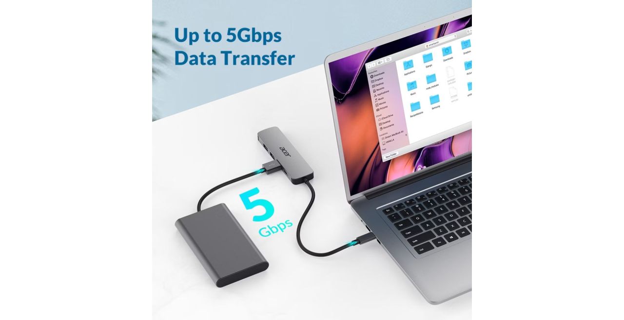 Acer 5-in-1 Type-C Dongle Acer 5-in-1 Type-C Dongle