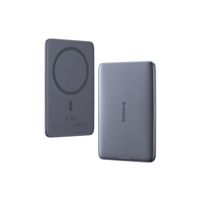 Baseus PicoGo Ultra-Slim Magnetic 5000mAh PowerBank Grey Baseus PicoGo Ultra-Slim Magnetic 5000mAh PowerBank Grey