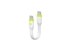 Mobile Origin Compact Cable USB-C to USB-C 10cm White Mobile Origin Compact Cable USB-C to USB-C 10cm White