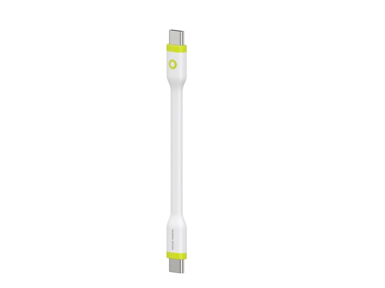 Mobile Origin Compact Cable USB-C to USB-C 10cm White Mobile Origin Compact Cable USB-C to USB-C 10cm White