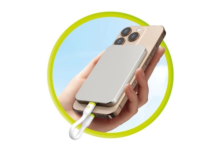 Mobile Origin Compact Cable USB-C to USB-C 10cm White Mobile Origin Compact Cable USB-C to USB-C 10cm White