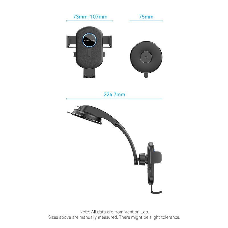 Vention KSCB0 Car Holder Black Vention KSCB0 Car Holder Black