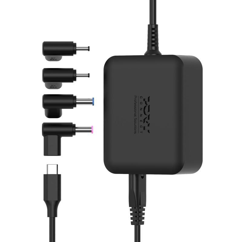 Port Designs 904100ACTOEU 5-20V / 5A 100W Acer/Toshiba hálózati notebook töltő