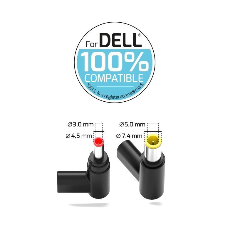 Port Designs 904100DEEU 5-20V / 5A 100W Dell hálózati notebook töltő Port Designs 904100DEEU 5-20V / 5A 100W Dell hálózati notebook töltő
