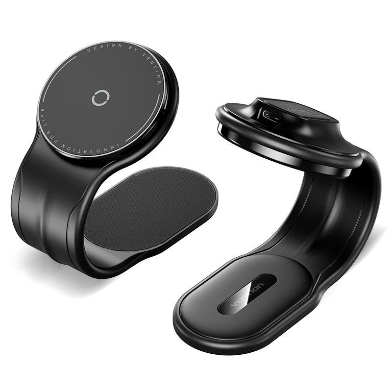 Vention Wireless Car Mount Charger Black