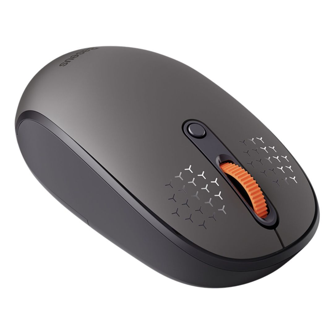 Baseus F01B Tri-Mode Wireless Bluetooth Mouse Grey Baseus F01B Tri-Mode Wireless Bluetooth Mouse Grey