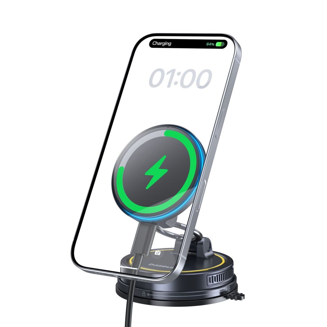 Baseus Baseus PrimeTrip VC2 Flex Pro Car Charger Mount Black Baseus Baseus PrimeTrip VC2 Flex Pro Car Charger Mount Black