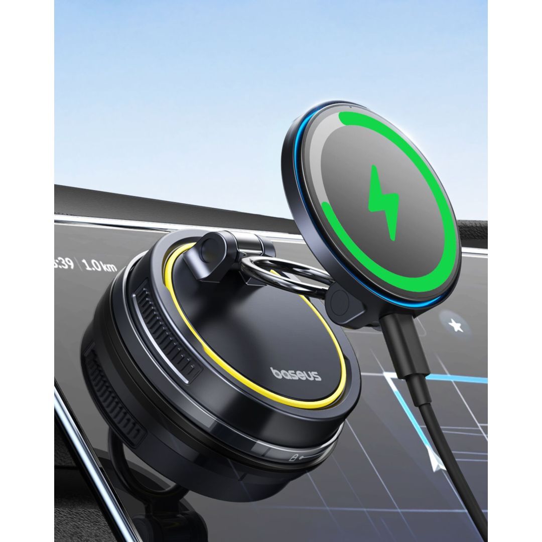 Baseus Baseus PrimeTrip VC2 Flex Pro Car Charger Mount Black Baseus Baseus PrimeTrip VC2 Flex Pro Car Charger Mount Black