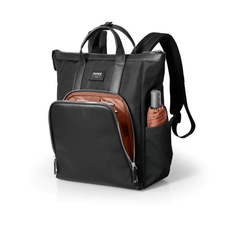 Port Designs Muse Signature 16" Backpack Black Port Designs Muse Signature 16" Backpack Black