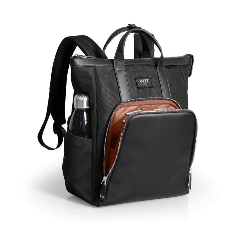 Port Designs Muse Signature 16" Backpack Black Port Designs Muse Signature 16" Backpack Black