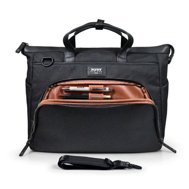 Port Designs Muse Signature 16" Handbag Black Port Designs Muse Signature 16" Handbag Black