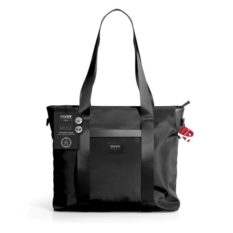 Port Designs Muse Signature 16" Tote Bag Black Port Designs Muse Signature 16" Tote Bag Black