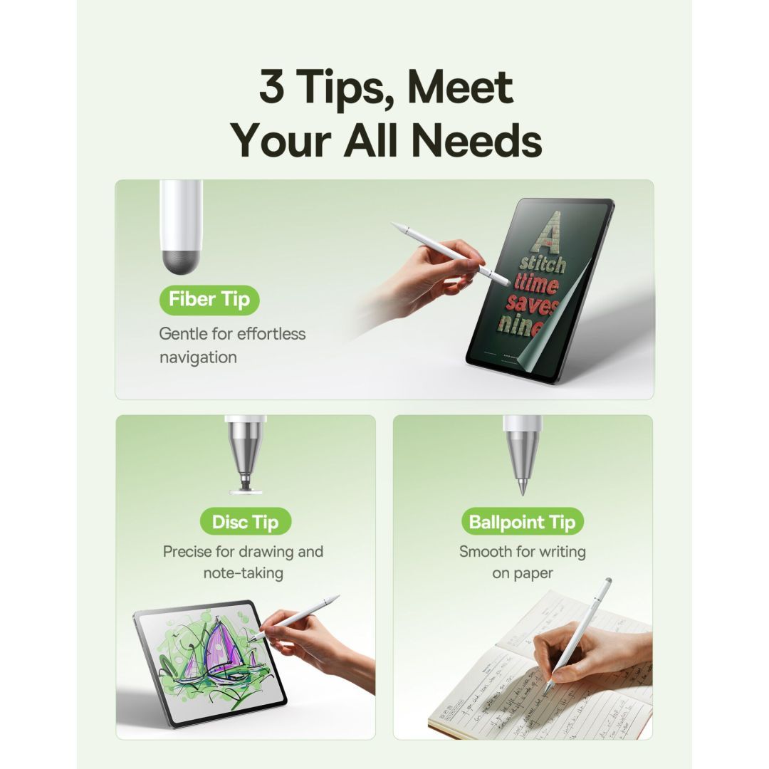 Baseus Smooth Writing III Passiv Stylus White Baseus Smooth Writing III Passiv Stylus White