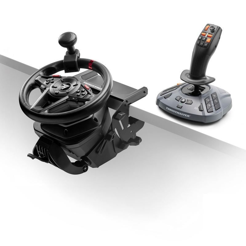 Thrustmaster T128 Simtask Farming Pack USB Kormány Black Thrustmaster T128 Simtask Farming Pack USB Kormány Black
