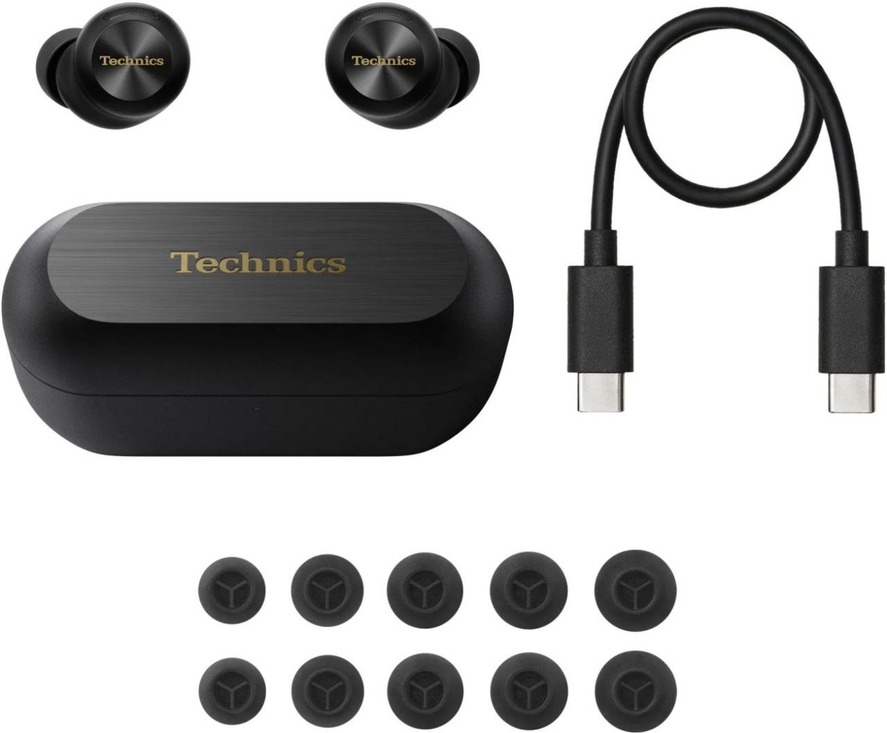 Technics AZ100E-K TWS Bluetooth Headset Black Technics AZ100E-K TWS Bluetooth Headset Black