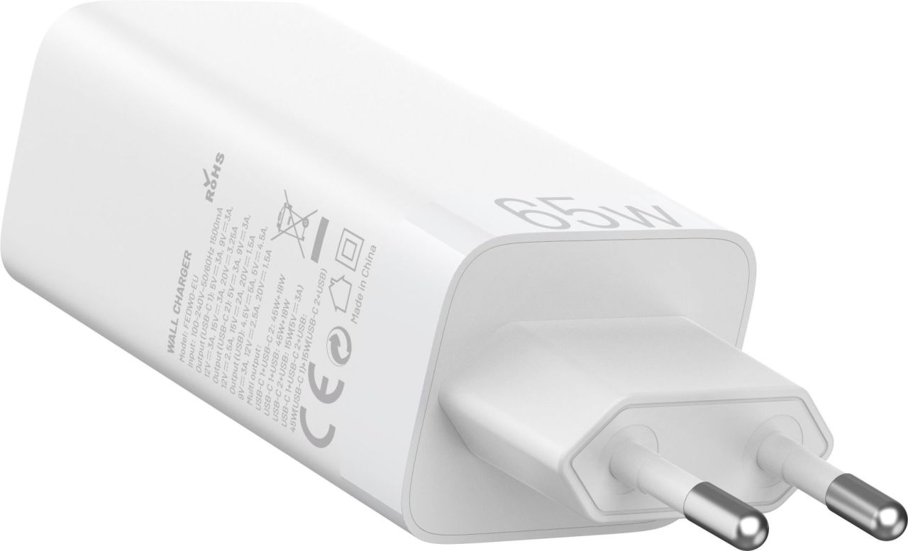 Vention 3-Port USB Charger White