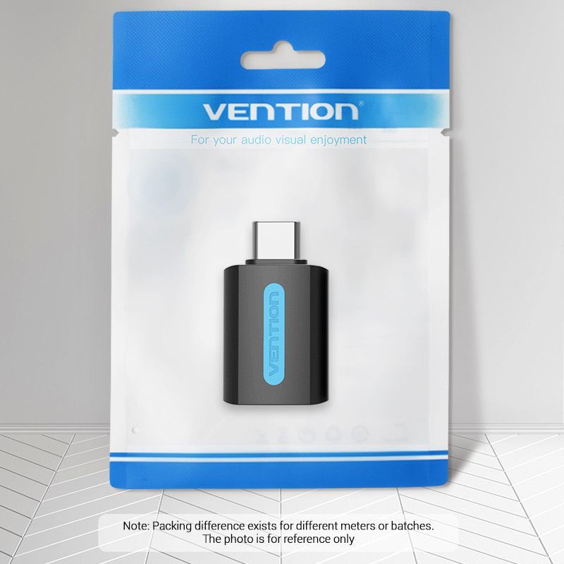 Vention USB-C to USB-A Adapter Black Vention USB-C to USB-A Adapter Black