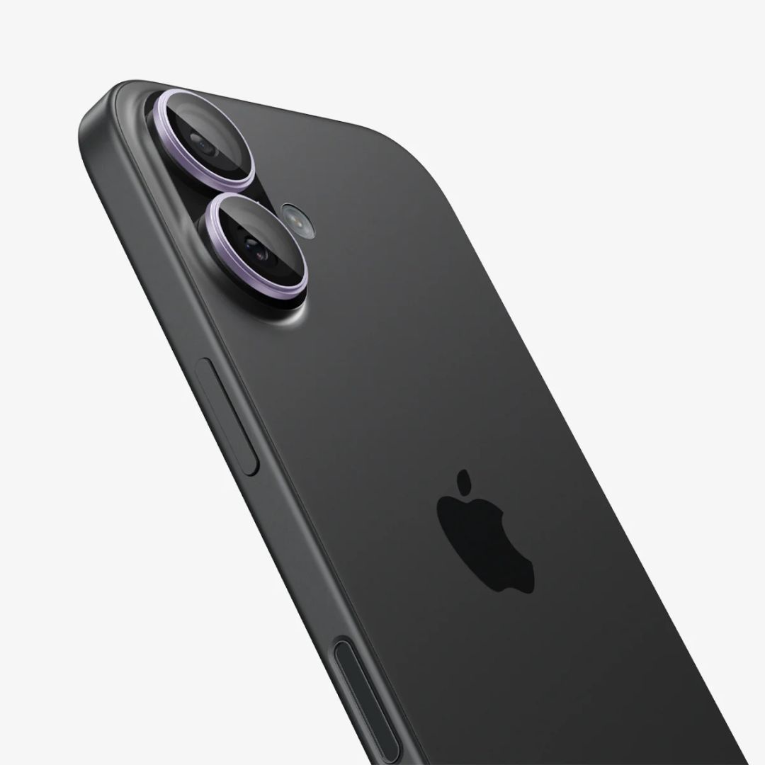 Spigen Glass tR EZ Fit Optik Pro for iPhone 17 2Pack Purple