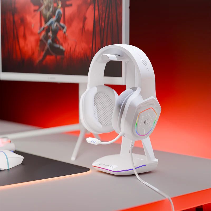 Rampage RM-K90 Vector RGB Gaming headset White Rampage RM-K90 Vector RGB Gaming headset White