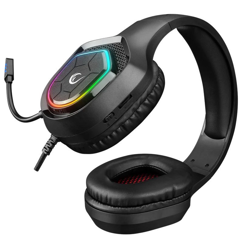 Rampage RM-K90 Vector RGB Gaming headset Black Rampage RM-K90 Vector RGB Gaming headset Black