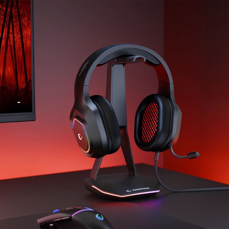 Rampage RM-K90 Vector RGB Gaming headset Black Rampage RM-K90 Vector RGB Gaming headset Black