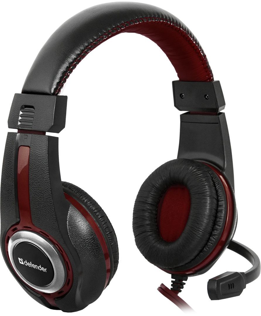 Defender Warhead G-185 Gaming headset Black/Red