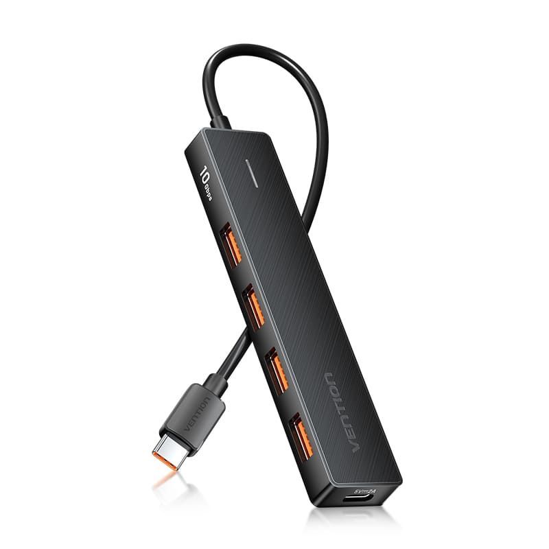 Vention 5-portos USB3.2 HUB Black