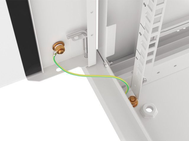 Lanberg 19" 12U Falra szerelhető Rackszekrény Grey Lanberg 19" 12U Falra szerelhető Rackszekrény Grey