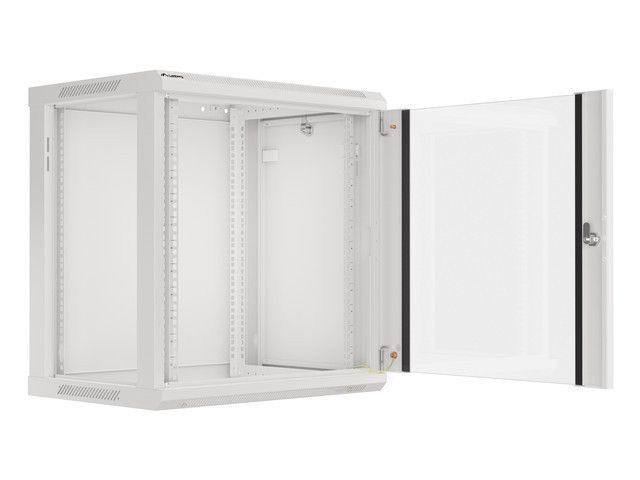 Lanberg 19" 12U Falra szerelhető Rackszekrény Grey Lanberg 19" 12U Falra szerelhető Rackszekrény Grey