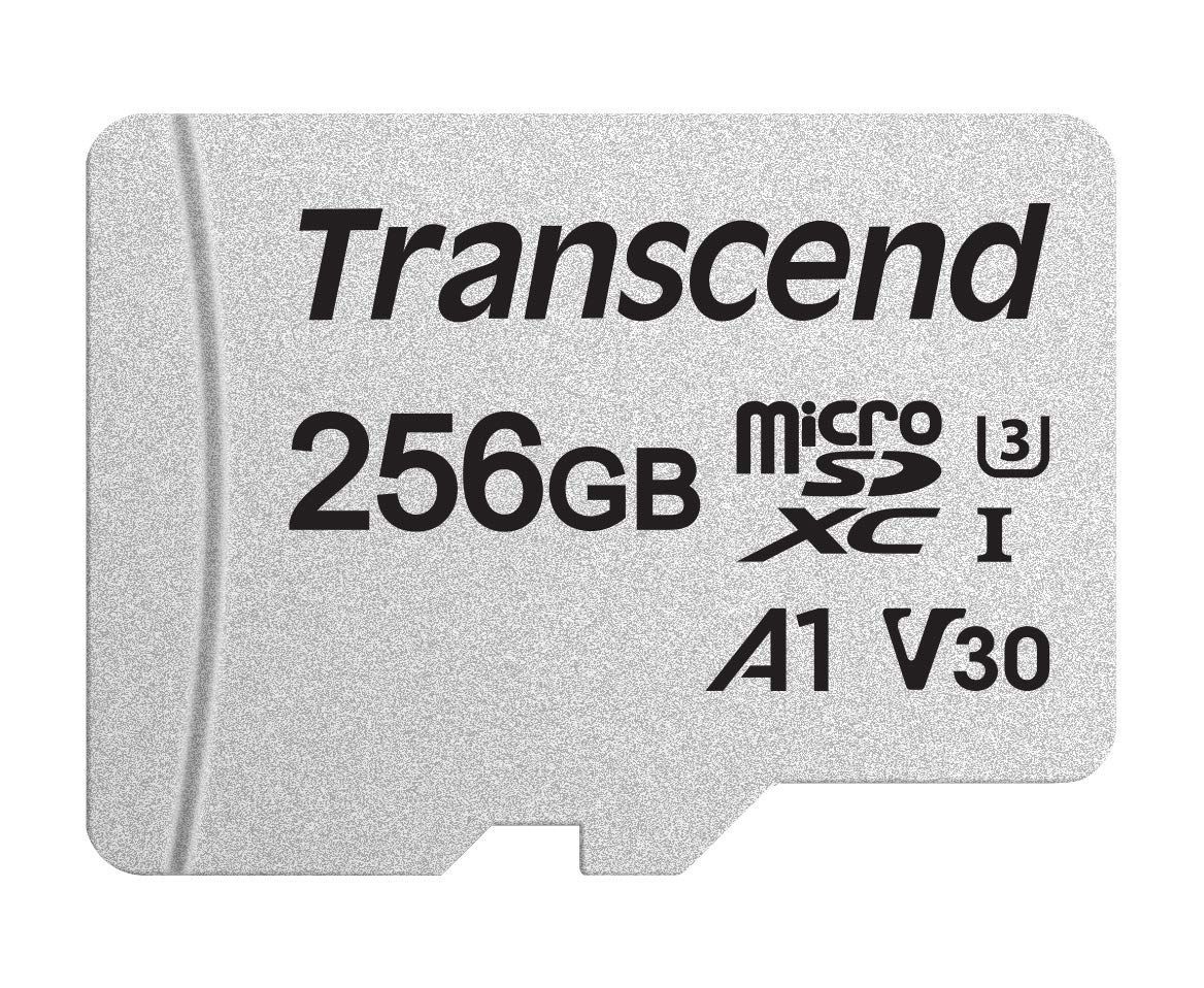 Transcend 256GB microSDXC Class 10 UHS-I U3 A1 V30 adapter nélkül Transcend 256GB microSDXC Class 10 UHS-I U3 A1 V30 adapter nélkül