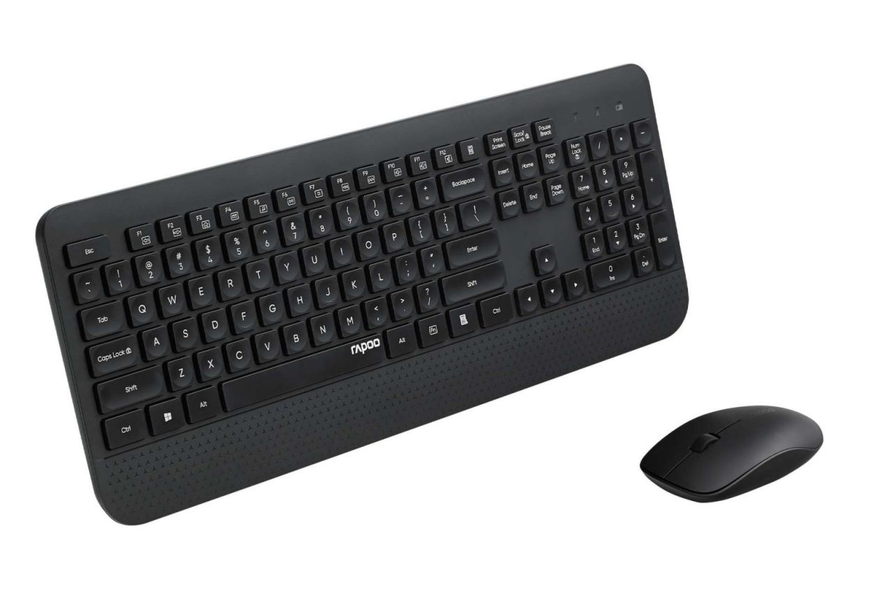 Rapoo X3500 Wireless Keyboard & Optical Mouse Black HU Rapoo X3500 Wireless Keyboard & Optical Mouse Black HU