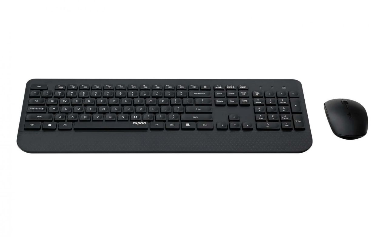 Rapoo X3500 Wireless Keyboard & Optical Mouse Black HU Rapoo X3500 Wireless Keyboard & Optical Mouse Black HU