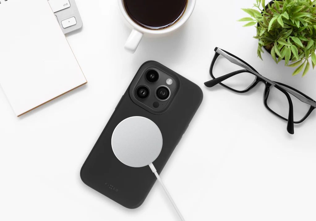 FIXED MagFlow tok Samsung Galaxy A57 5G készülékhez, fekete