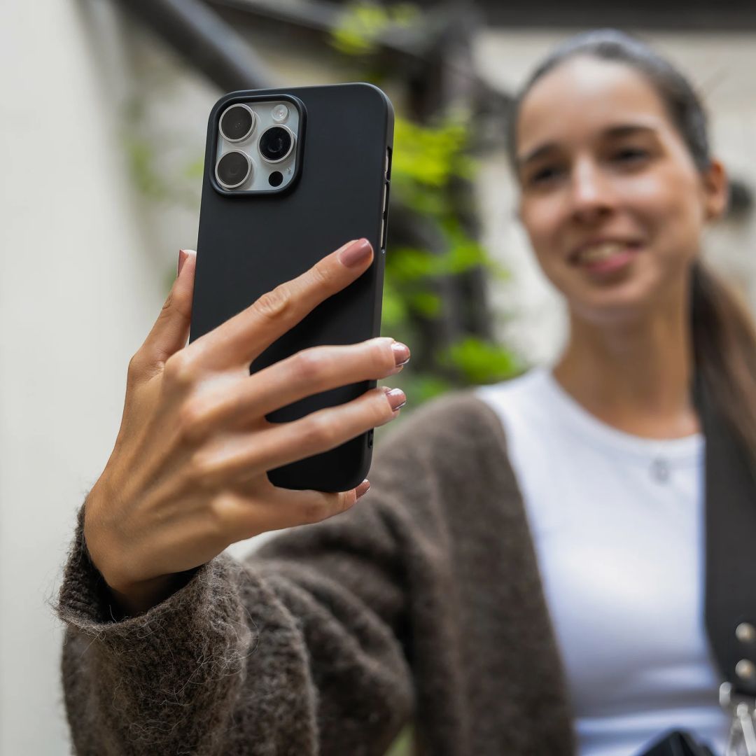 FIXED Story hátlap Samsung Galaxy A57 5G készülékhez, fekete