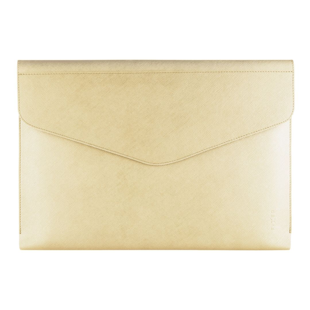 FIXED kézi táska laptophoz és tablethez 13", világos sárga