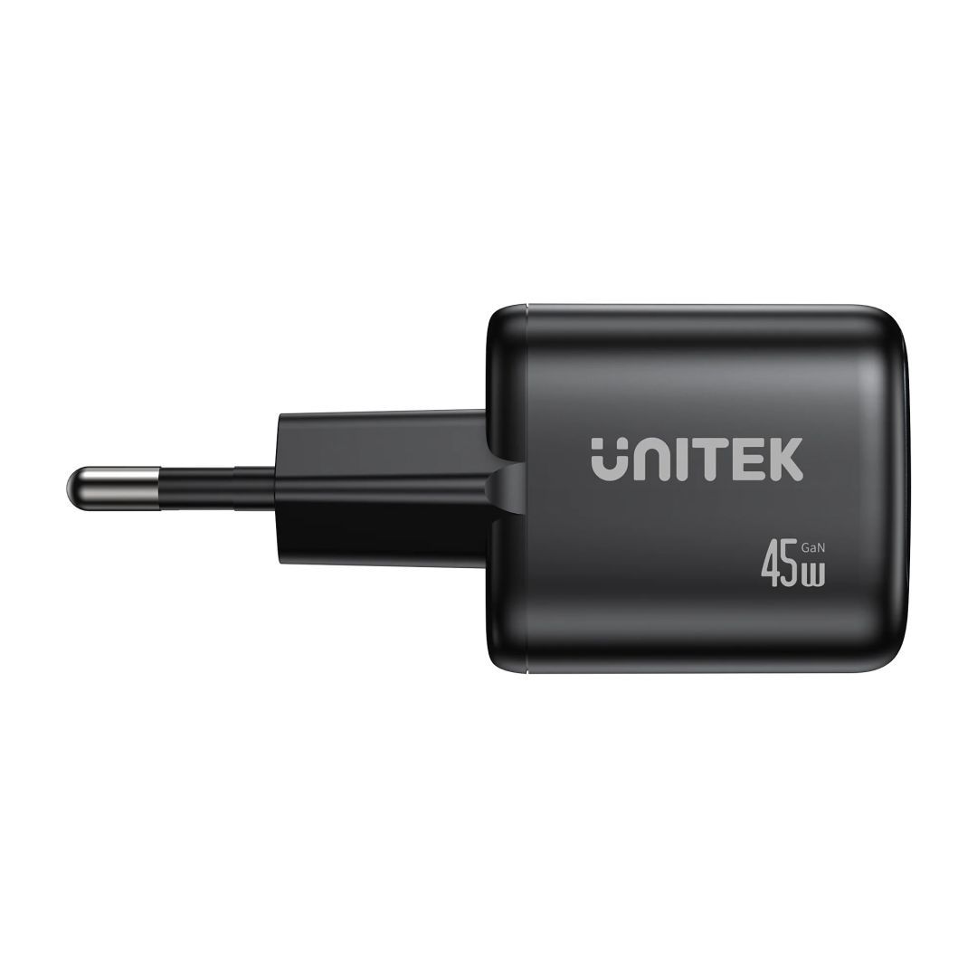 Unitek Zeno 45W 2xGaN Wall Charger Black