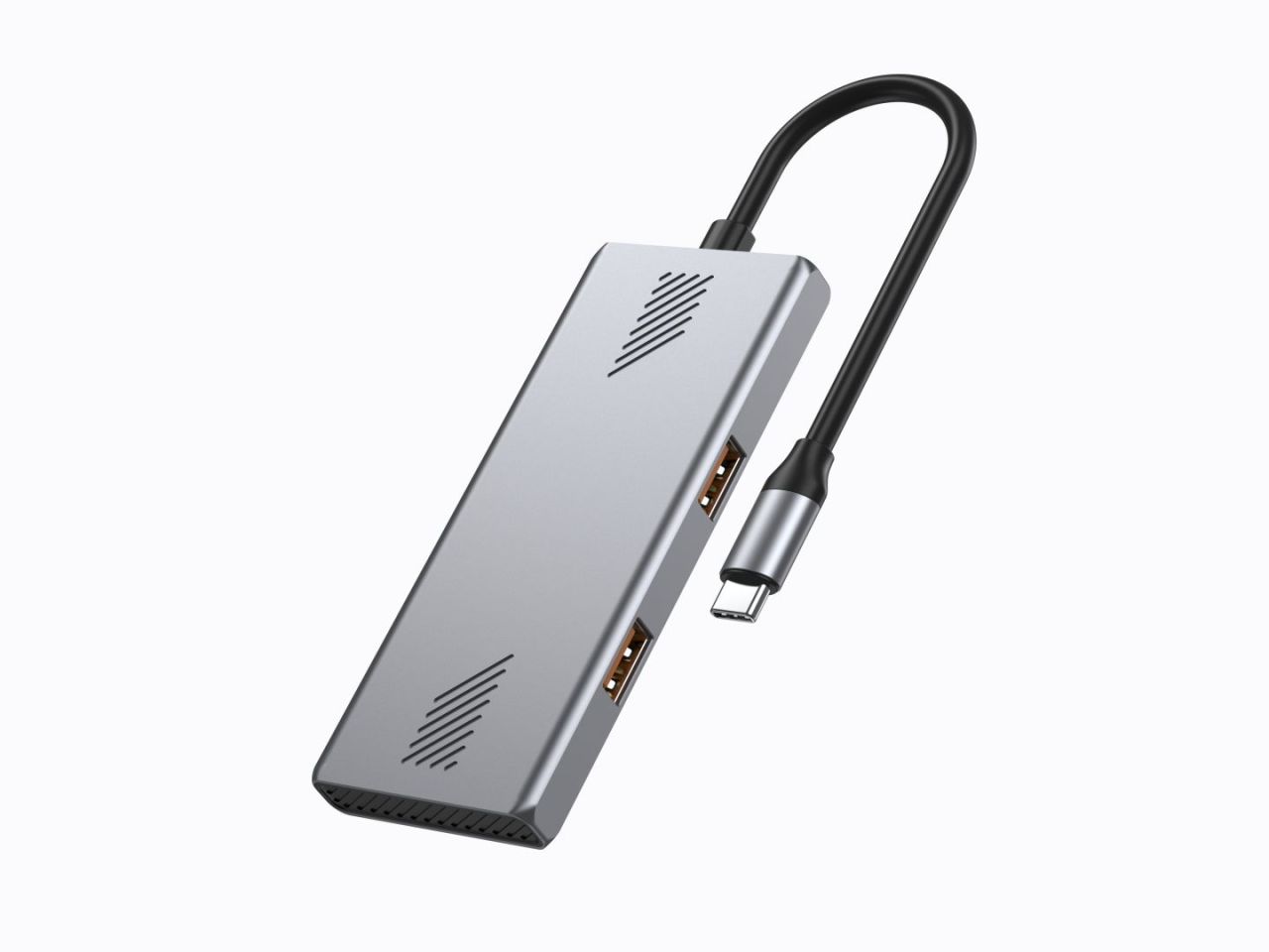 Gembird 4-portos USB3.2 HUB Silver Gembird 4-portos USB3.2 HUB Silver