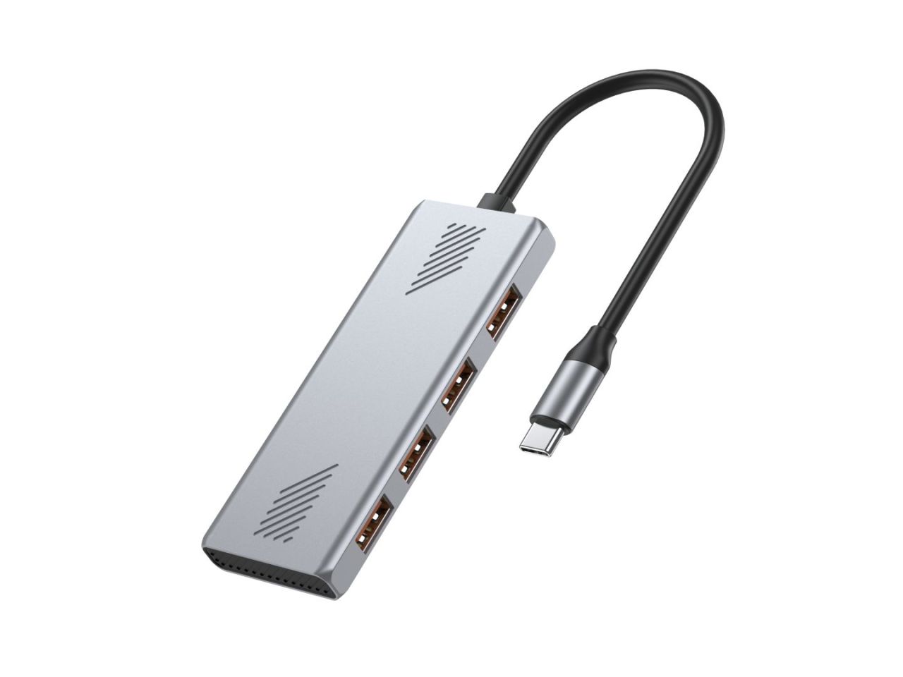 Gembird 4-portos USB3.2 HUB Silver