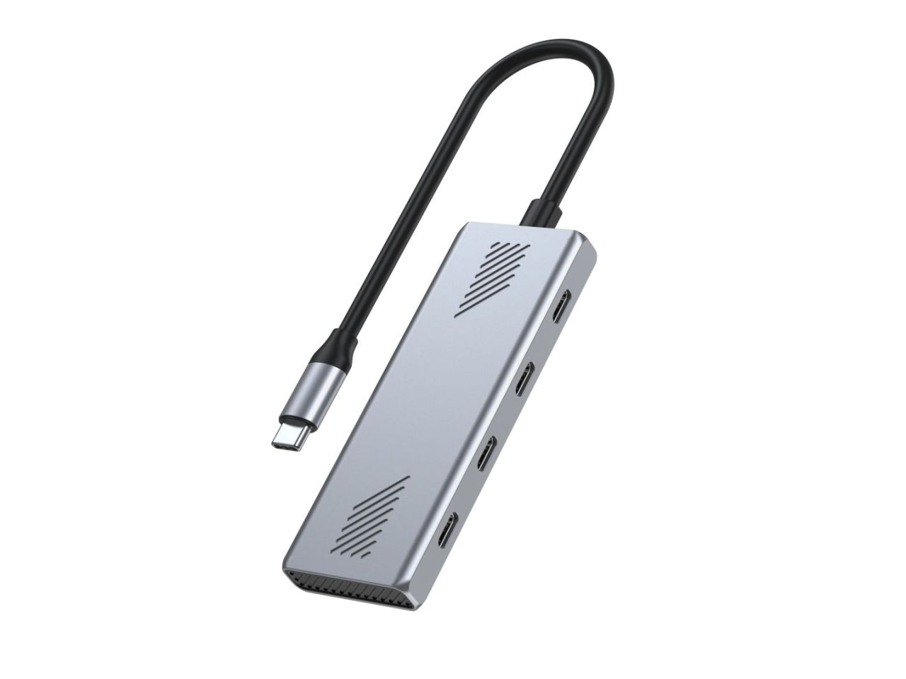 Gembird 4-portos USB3.2 HUB Silver Gembird 4-portos USB3.2 HUB Silver