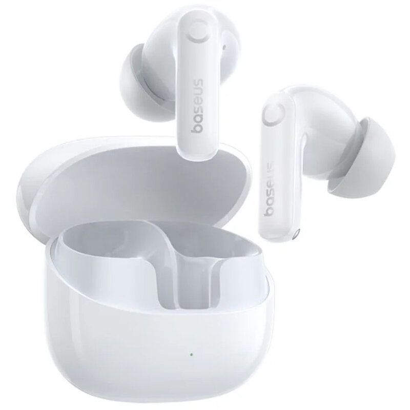 Baseus Bass BP1 NC In-Ear TWS Bluetooth Headset Moon White Baseus Bass BP1 NC In-Ear TWS Bluetooth Headset Moon White