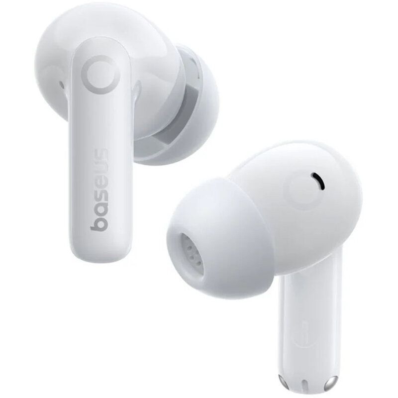 Baseus Bass BP1 NC In-Ear TWS Bluetooth Headset Moon White Baseus Bass BP1 NC In-Ear TWS Bluetooth Headset Moon White