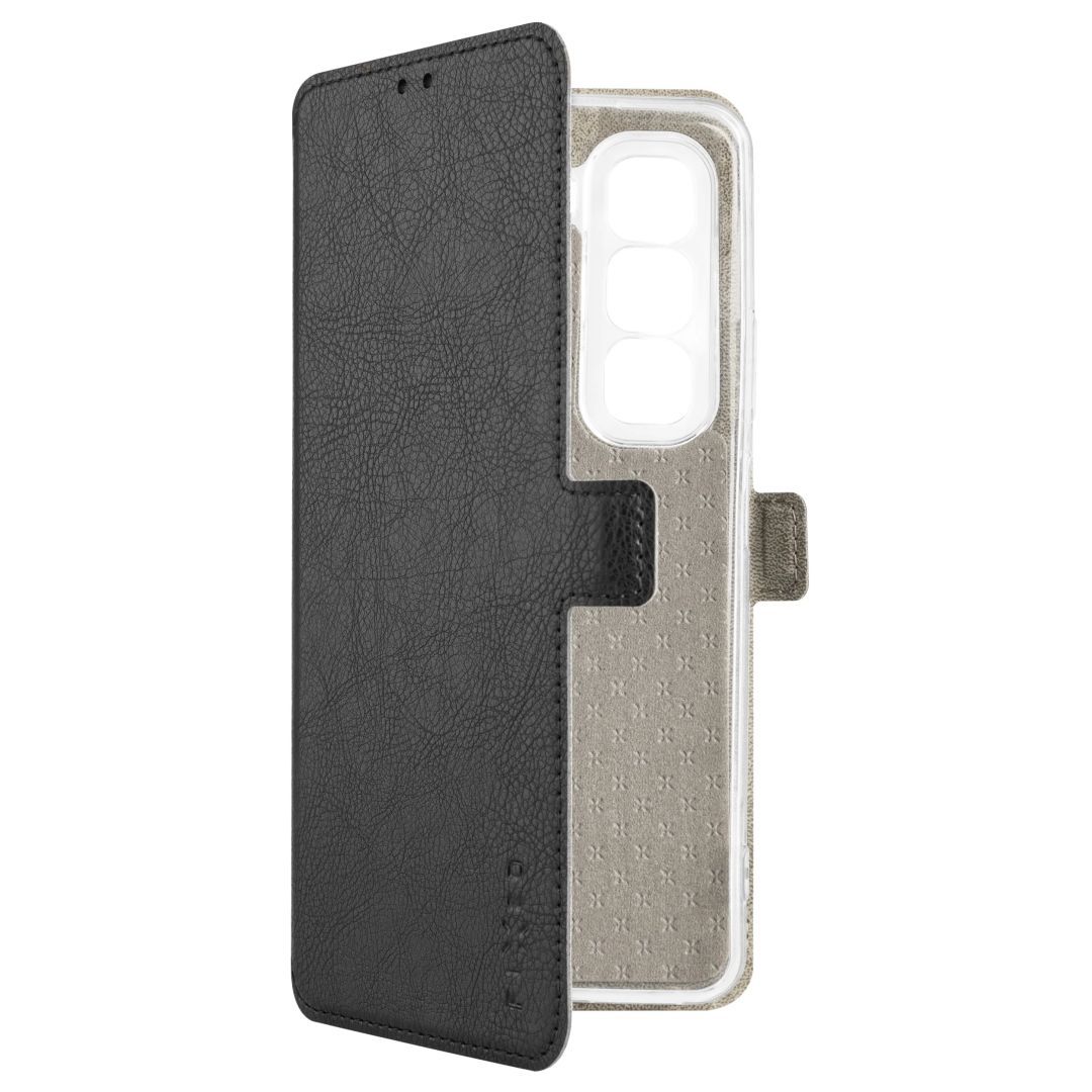 FIXED Topic oldalranyíló telefontok Infinix Hot 50 4G telefonhoz, fekete