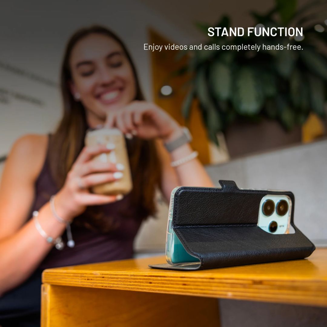 FIXED Topic oldalranyíló telefontok Infinix Note 40X 5G telefonhoz, fekete