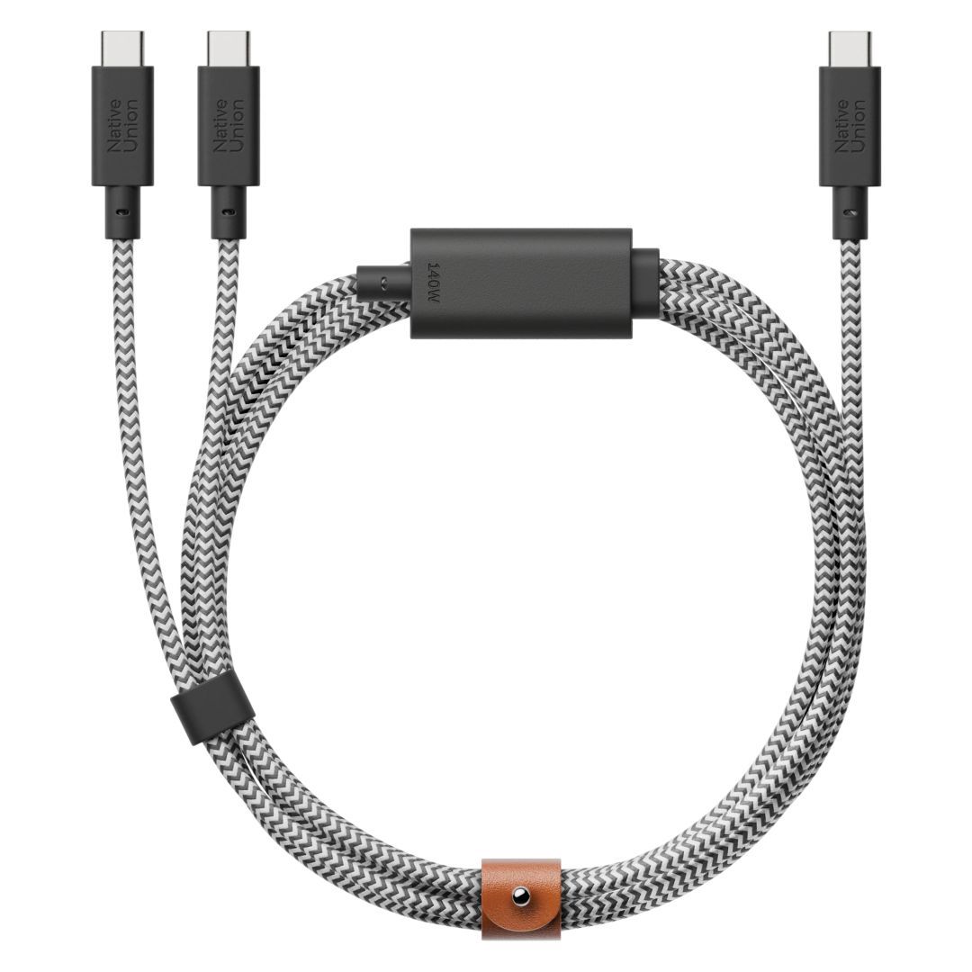 Native Union Belt USB-C to USB-C cable 2m Zebra Native Union Belt USB-C to USB-C cable 2m Zebra