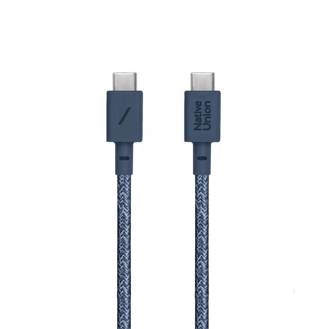 Native Union Belt USB-C to USB-C cable 1,2m Navy Native Union Belt USB-C to USB-C cable 1,2m Navy