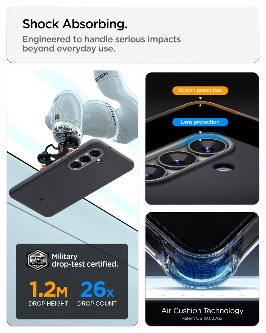 Spigen Nano Pop MagSafe case for Samsung Galaxy S26 Black Sesame