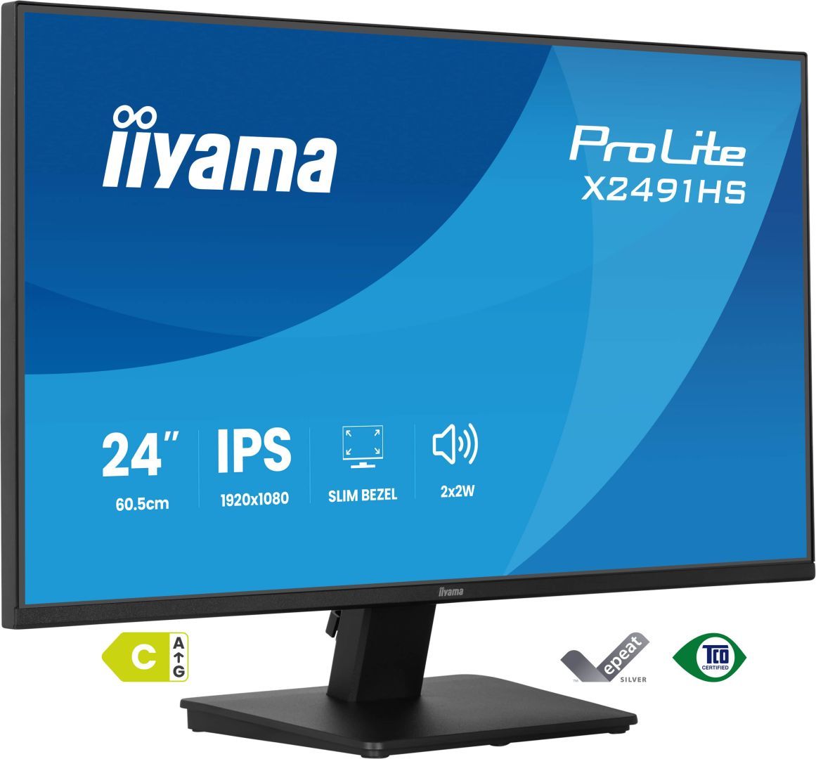 iiyama 23,8" ProLite X2491HS-B1 IPS LED