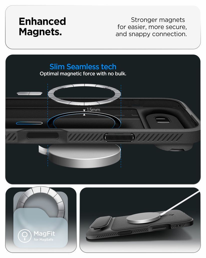 FIXED Optik Armor MagSafe case for iPhone Air Black