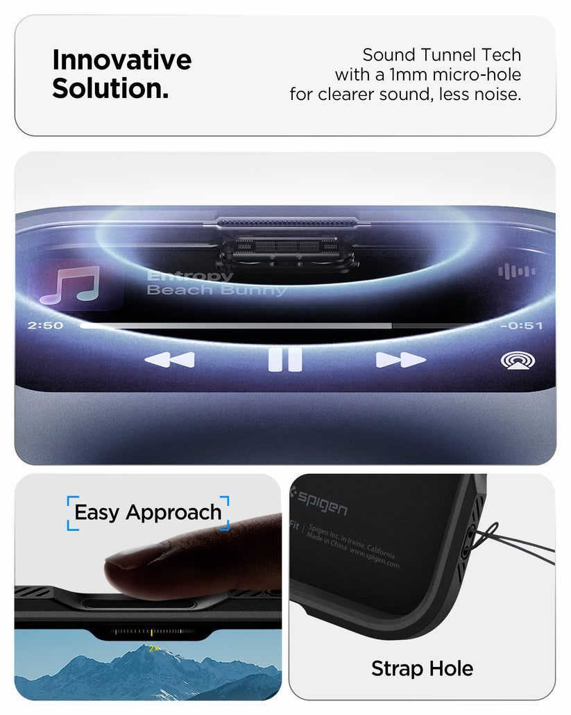 FIXED Optik Armor MagSafe case for iPhone Air Black